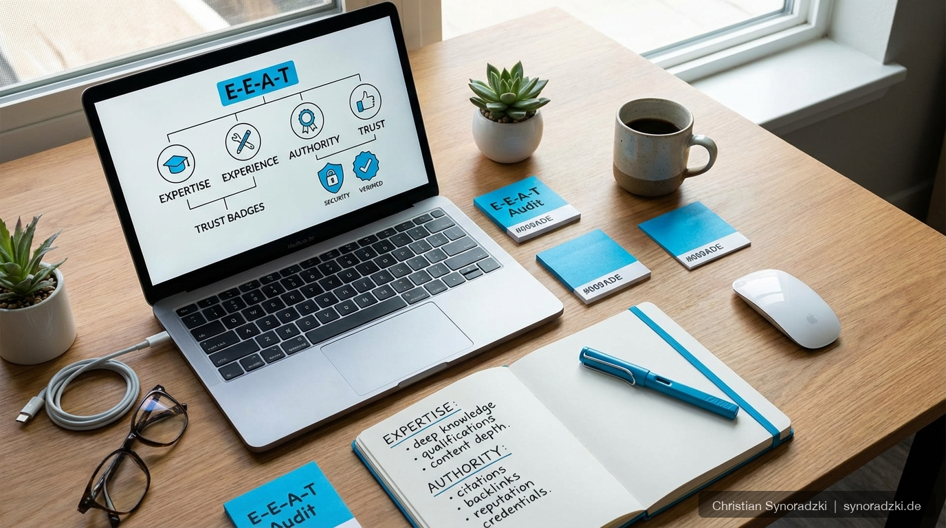 E-E-A-T: Erfahrung, Expertise, Autorität und Vertrauen