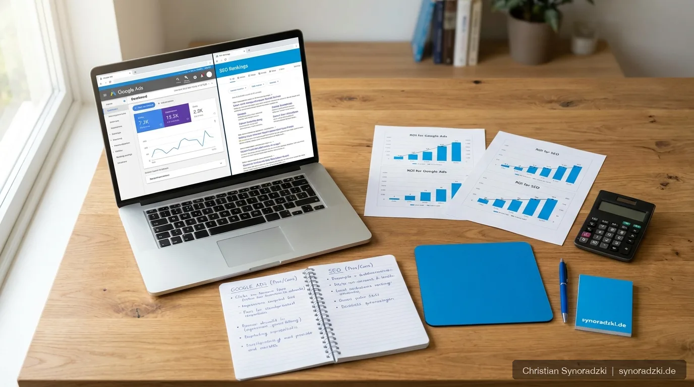 Google Ads oder SEO? Wann sich welcher Kanal lohnt