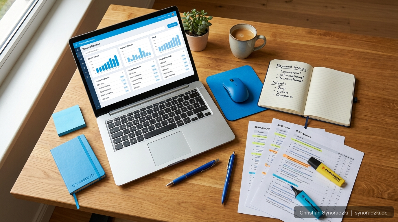 Keyword-Recherche: Eine praktische Anleitung in 5 Schritten