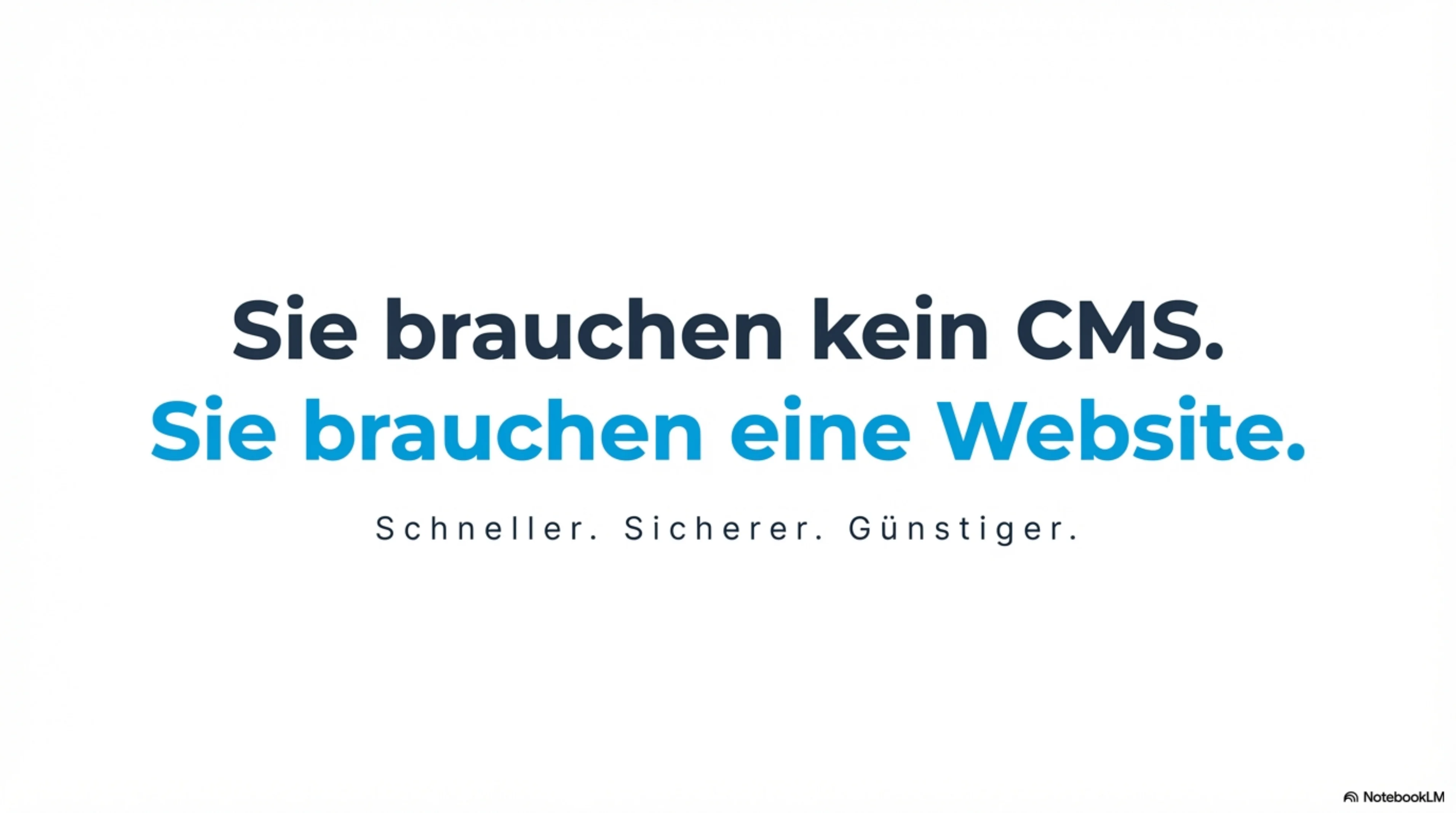 Slide 9 von 10: Das Ende von WordPress